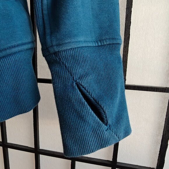 Athleta Blue Triumph Hoodie Zip Up Jacket - M - Picture 12 of 16